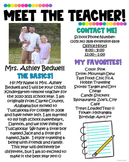 Meet Mrs. Bedwell 